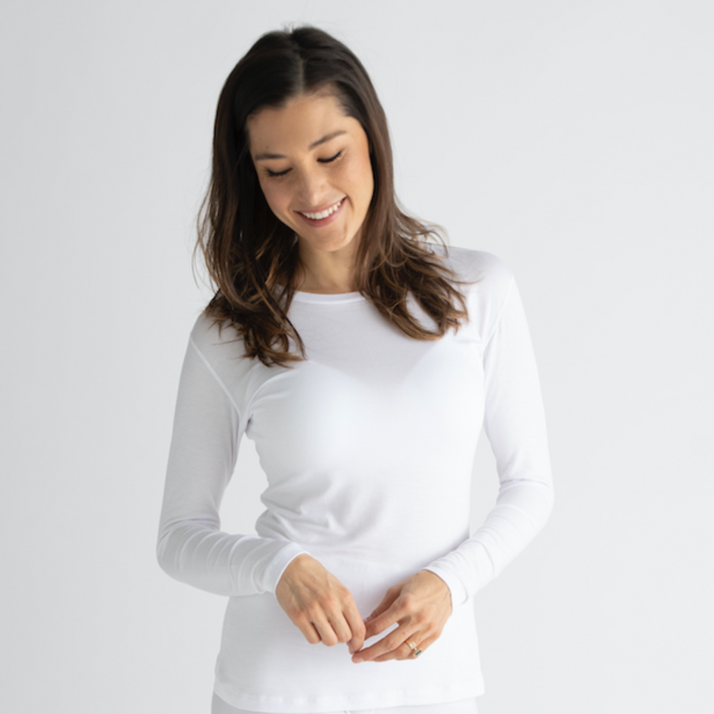 T-shirt manches longues femme DERMASILK du S au XL - soulage l'eczéma  atopique - FRITSCH Medical