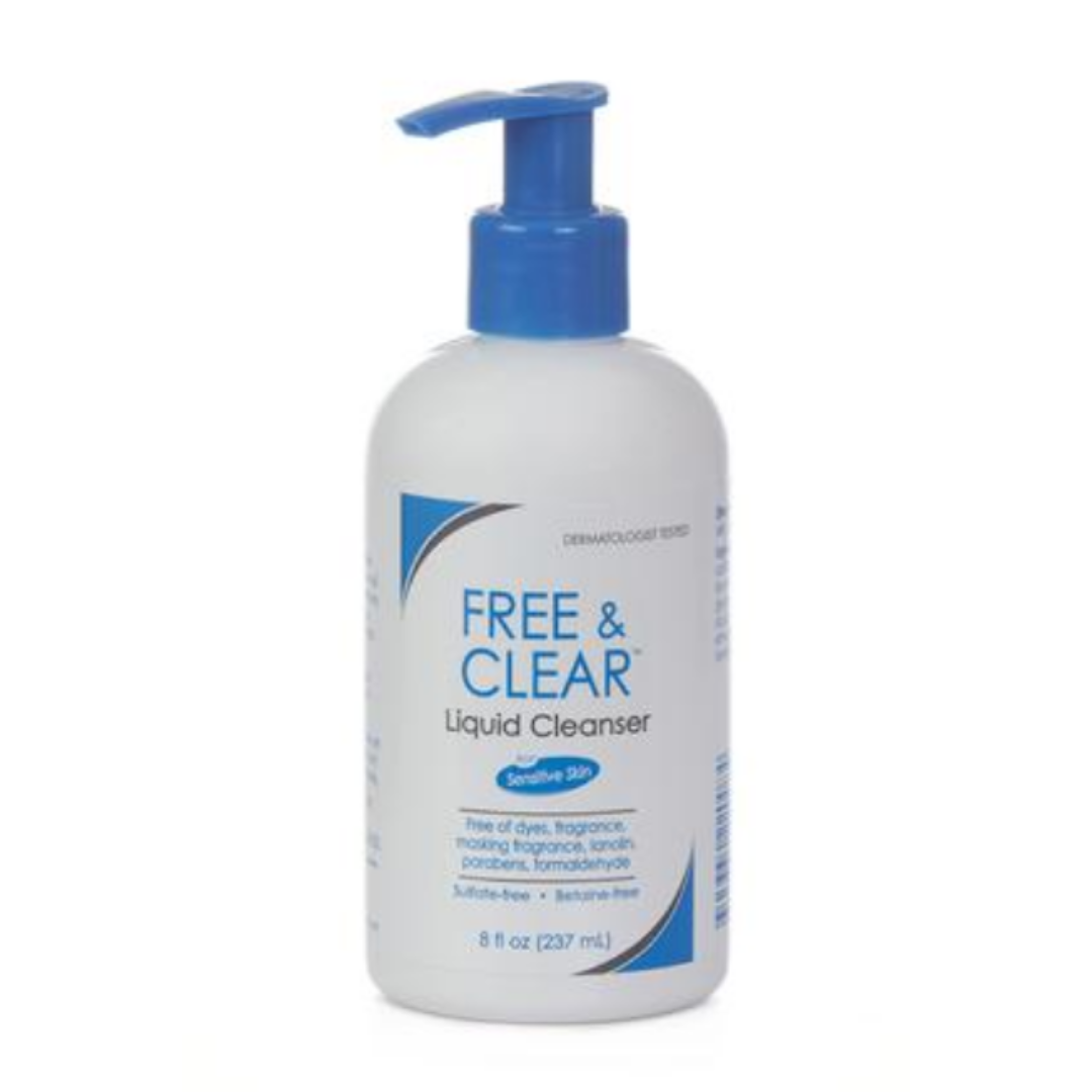 Free and Clear Cleanser for Eczema 8 oz. with Pump